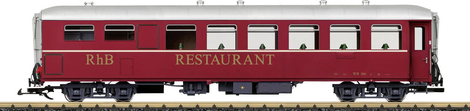 LGB 31528 G Speisewagen der RhB