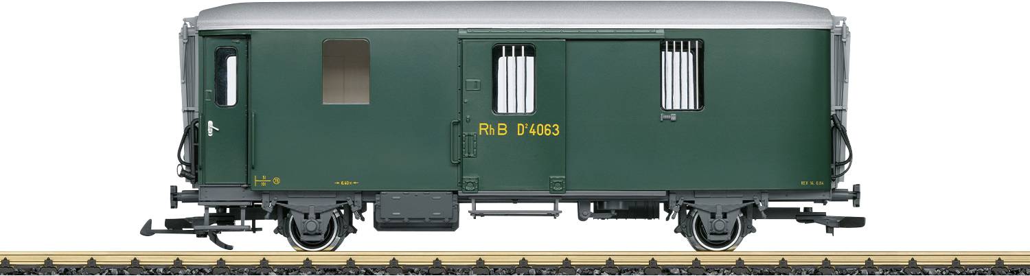 LGB 41843 G Gepäckwagen der RhB