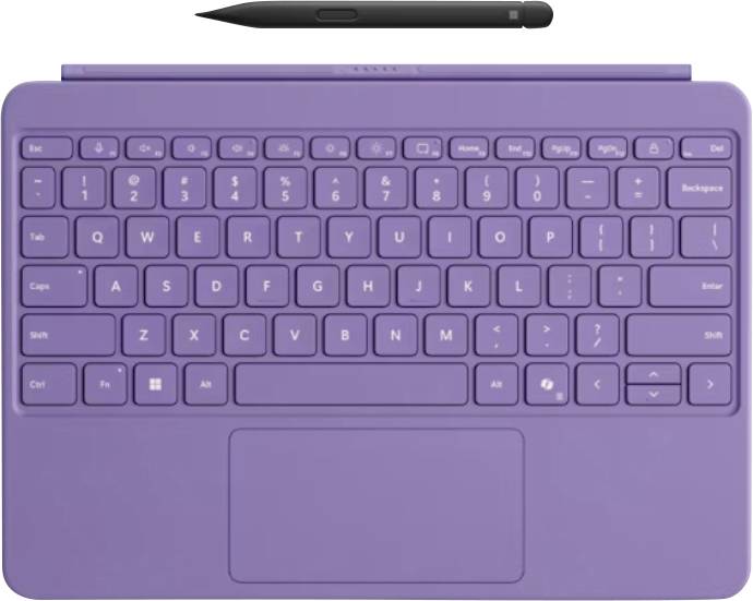 Microsoft Surface Pro Keyboard + Pen Violet Tastiera per tablet Adatto per il marchio (tavoletta): Microsoft