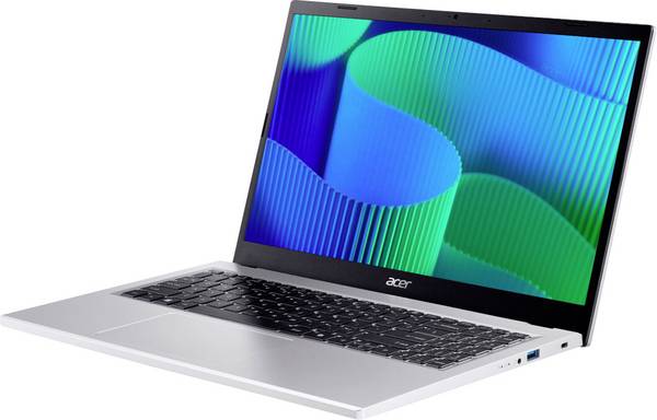 Acer Notebook EX215-57-TCO-3290  39.6 cm (15.6 Zoll) Full HD Intel® Core™ i3 i3-1315U 8 GB RAM  256 GB SSD Deutsch, QWERTZ       Silber  NX.EJCEG.001