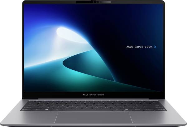 Asus Notebook ExpertBook P5  35.6 cm (14 Zoll) WQXGA Intel® Core™ Ultra 5 226V 16 GB RAM  512 GB SSD Deutsch, QWERTZ Intel Arc Graphics 130V     Grau  90NX0861-M01840