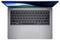 Grauer Laptop mit schwarzer Tastatur