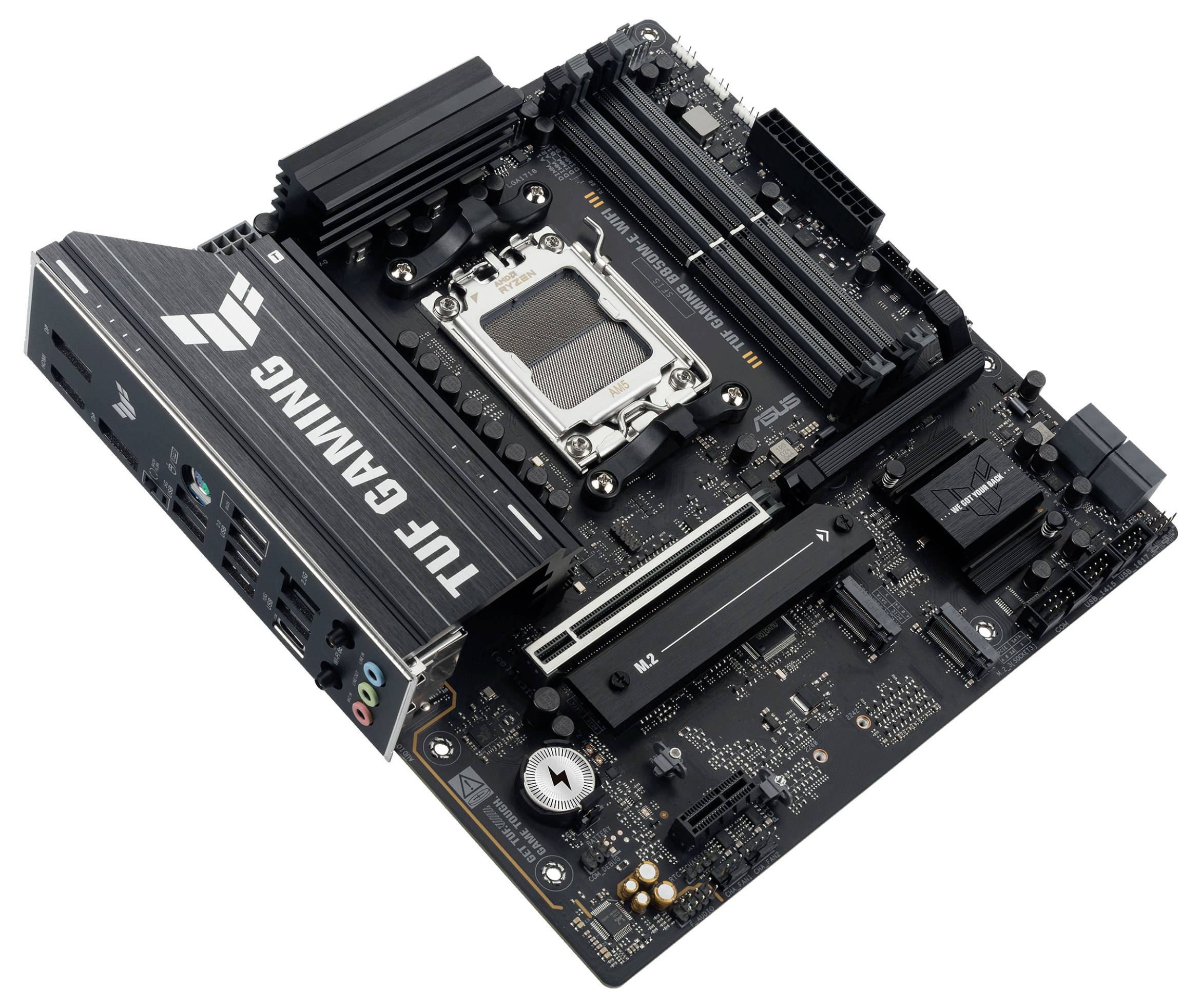 Asus TUF B850M-E Mainboard Sockel (PC) AMD® AM5 Formfaktor (Details) Micro-ATX Mainboard-Chipsatz AMD® B850-4