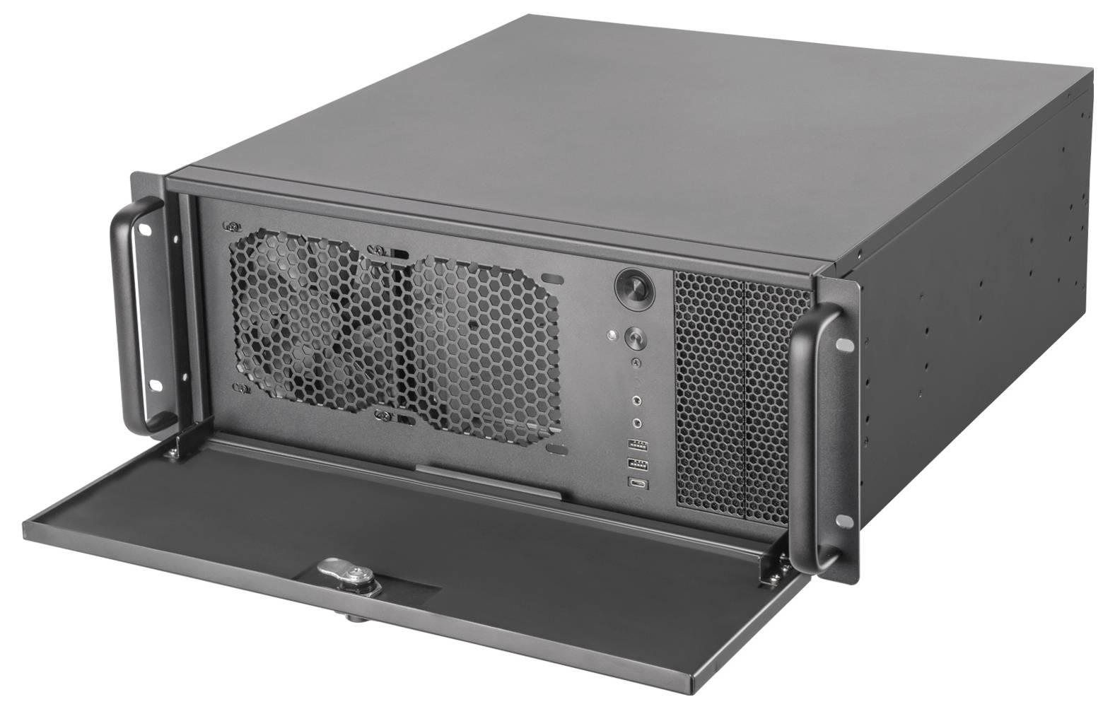 Silverstone SST-RM42-502 PC-Gehäuse Schwarz-0