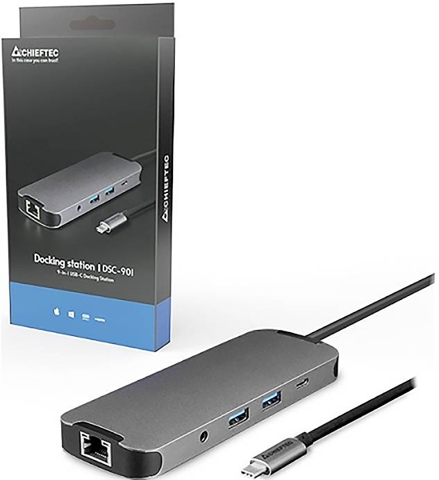 Chieftec USB-C® Dockingstation DSC-901-6