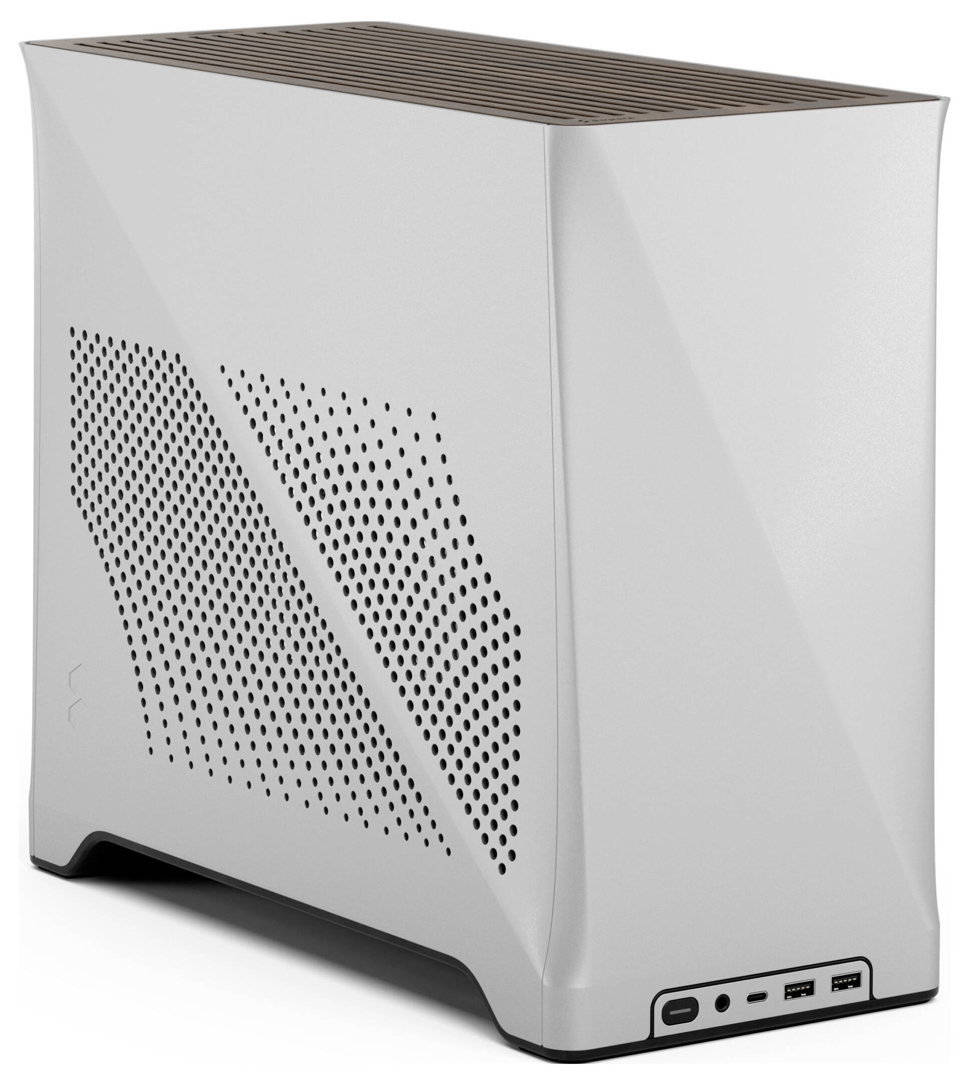Fractal Design FD-C-ERA2N-01 Mini-Tower PC-Gehäuse Silber Staubfilter-3