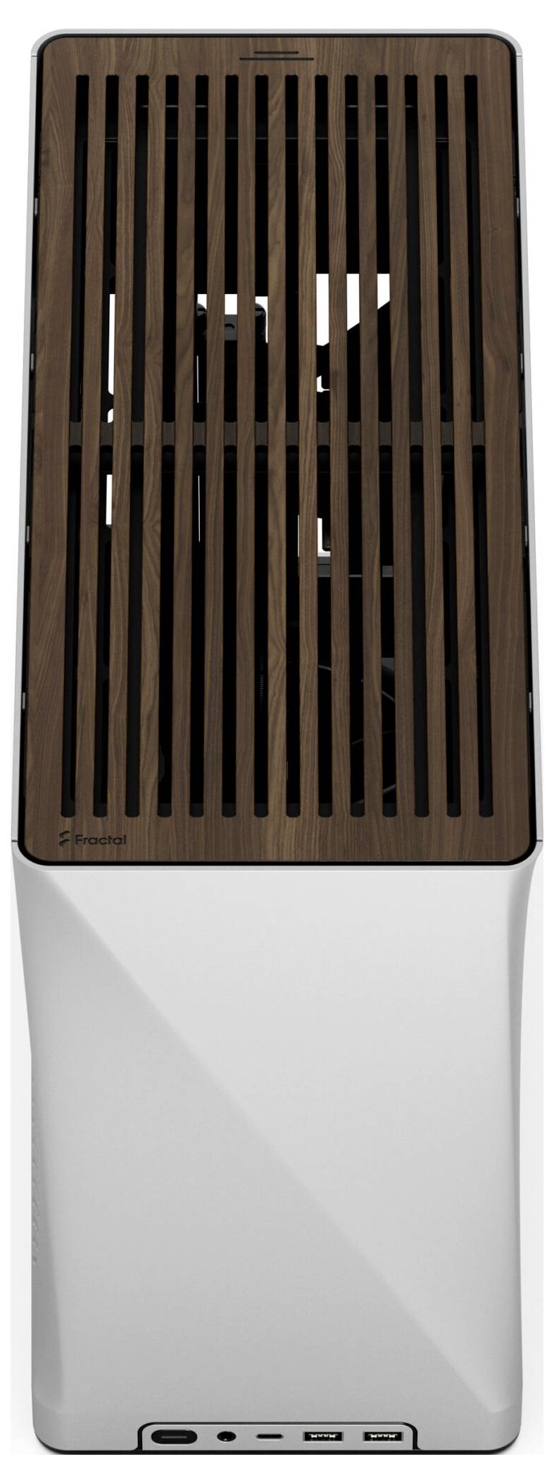 Fractal Design FD-C-ERA2N-01 Mini-Tower PC-Gehäuse Silber Staubfilter-4
