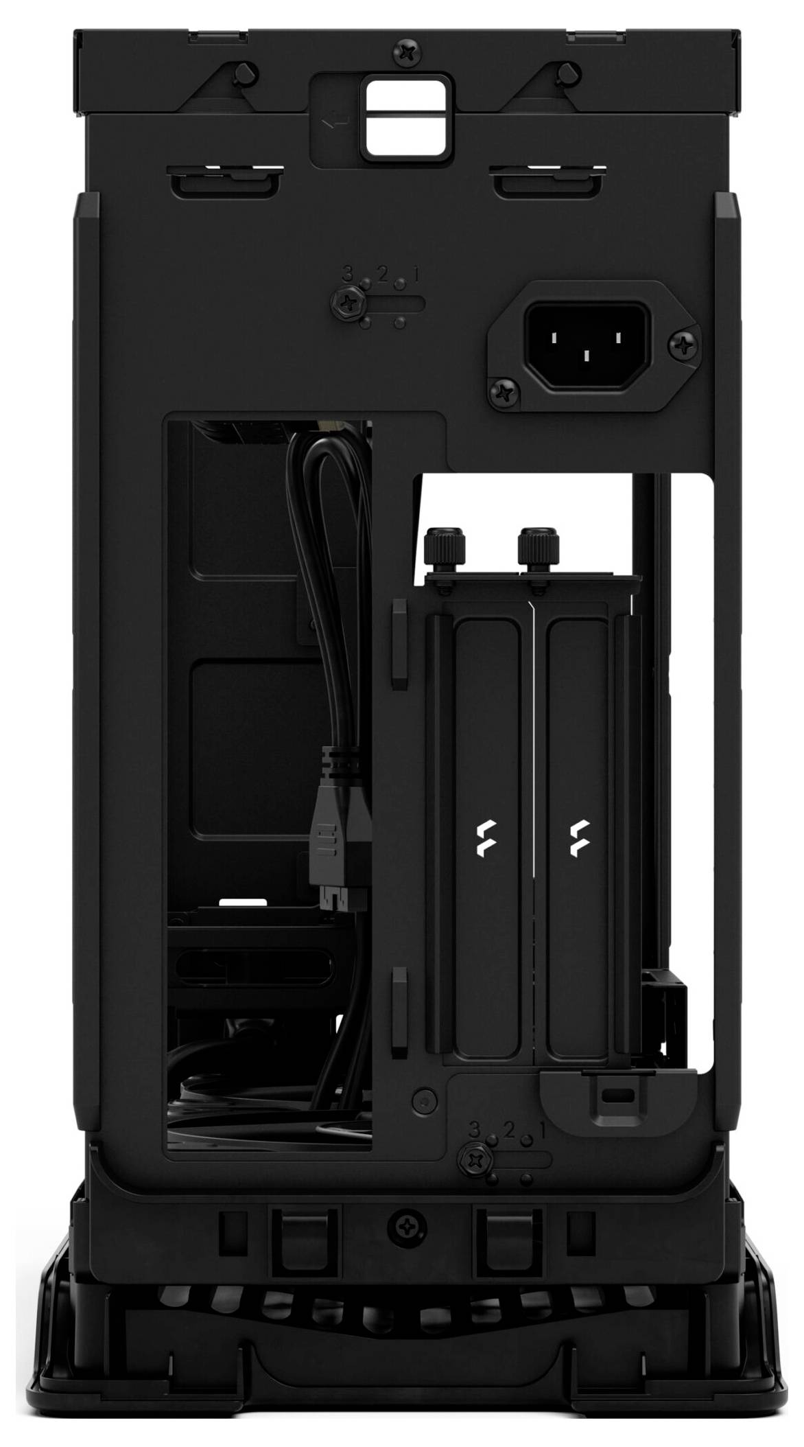 Fractal Design FD-C-ERA2N-01 Mini-Tower PC-Gehäuse Silber Staubfilter-15
