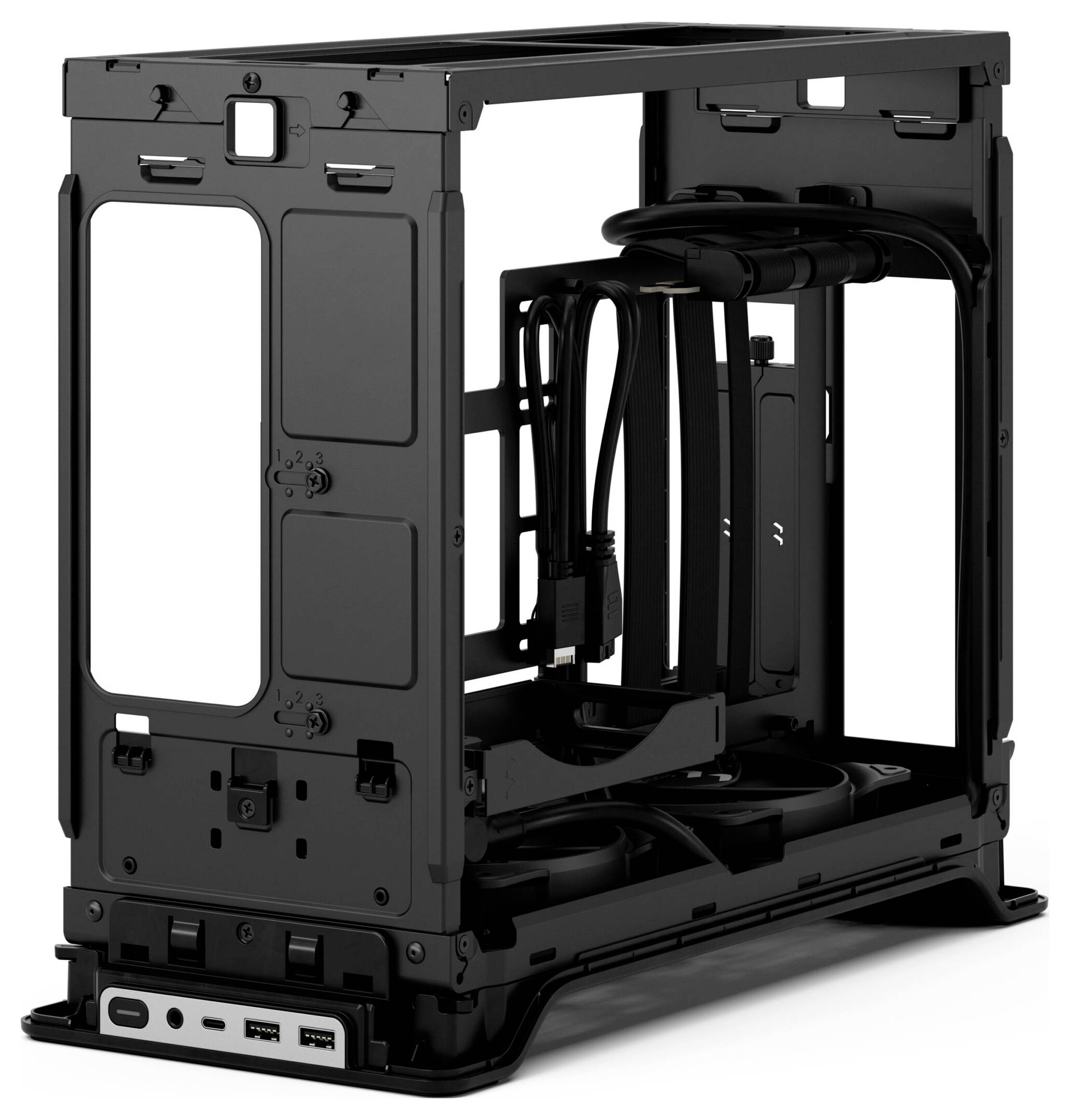 Fractal Design FD-C-ERA2N-01 Mini-Tower PC-Gehäuse Silber Staubfilter-20