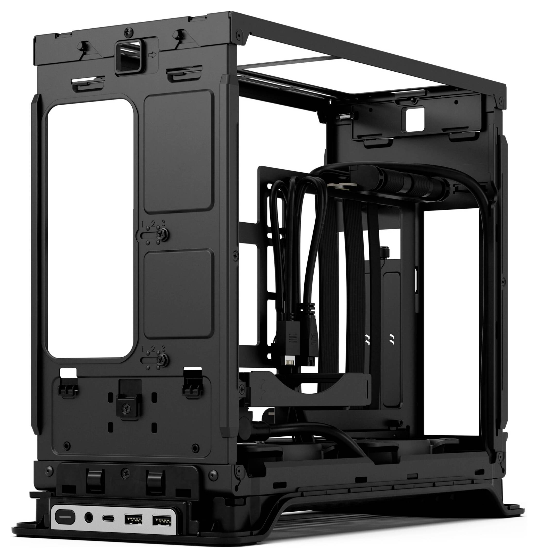 Fractal Design FD-C-ERA2N-01 Mini-Tower PC-Gehäuse Silber Staubfilter-21