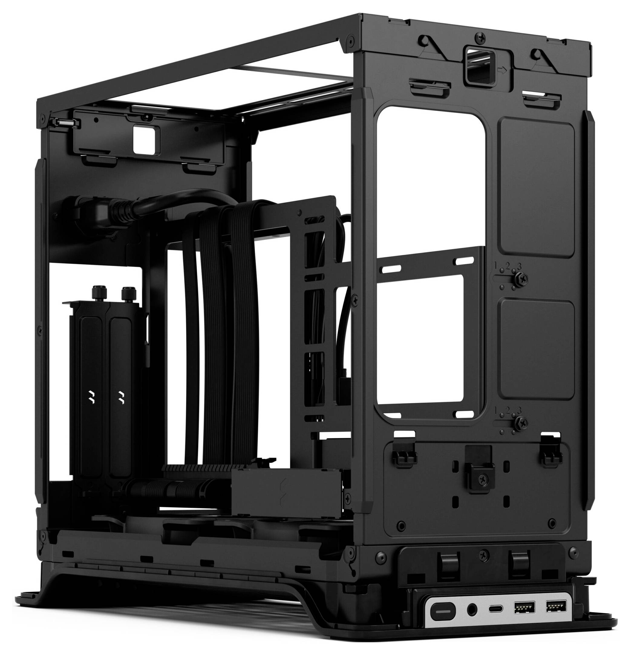 Fractal Design FD-C-ERA2N-01 Mini-Tower PC-Gehäuse Silber Staubfilter-25