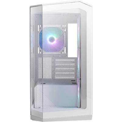 MSI MAG PANO M100R PZ Micro-Tower PC-Gehäuse Weiß-0