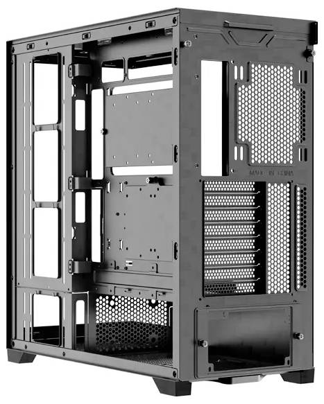 Xilence Gleam Midi-Tower PC-Gehäuse Schwarz Seitenfenster-4