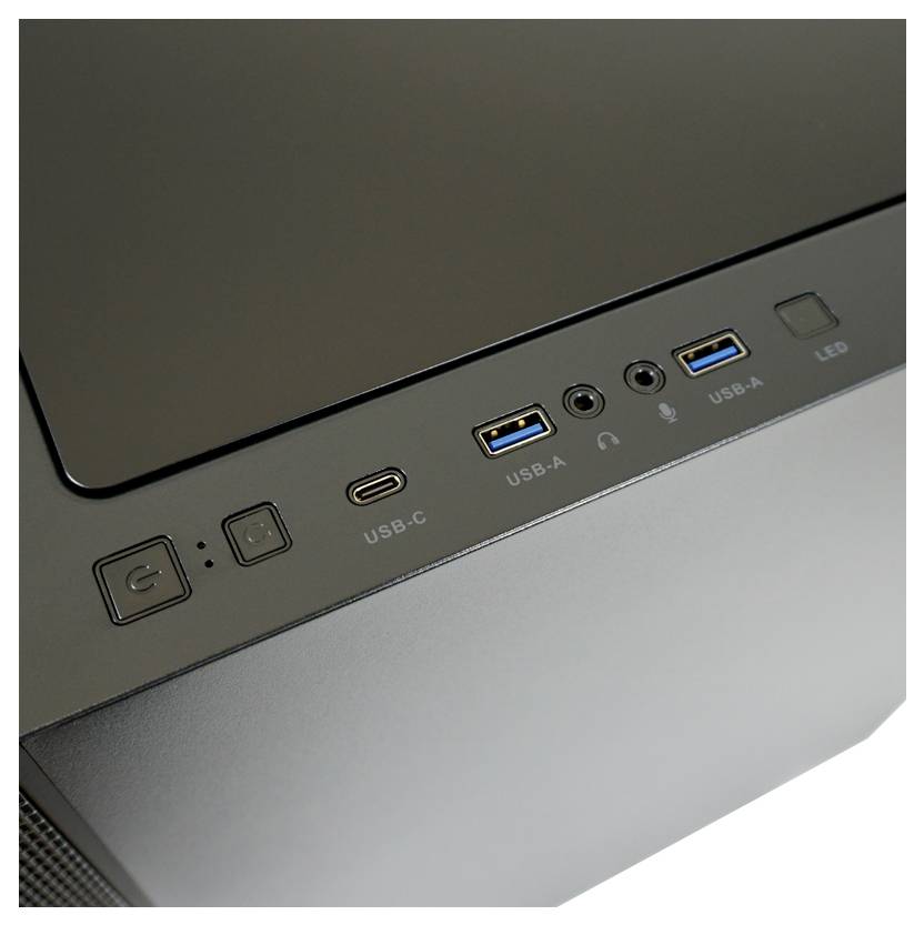 LC Power 8000B Midi-Tower PC-Gehäuse Schwarz-10