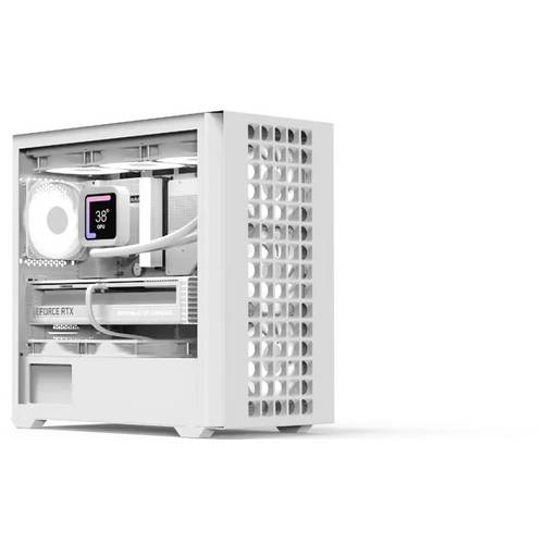 Thumbnail - AeroCool D302A-G-WT Mini-Tower PC-Gehäuse Schwarz, Weiß
