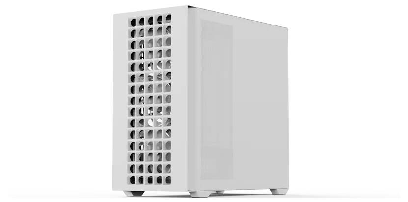 AeroCool D302A-G-WT Mini-Tower PC-Gehäuse Schwarz, Weiß-3