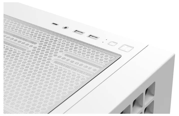 AeroCool D302A-G-WT Mini-Tower PC-Gehäuse Schwarz, Weiß-4