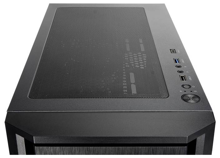 Chieftec AZ-01B-OP Mini-Tower PC-Gehäuse Schwarz-3