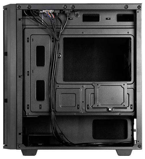 Chieftec AZ-01B-OP Mini-Tower PC-Gehäuse Schwarz-4