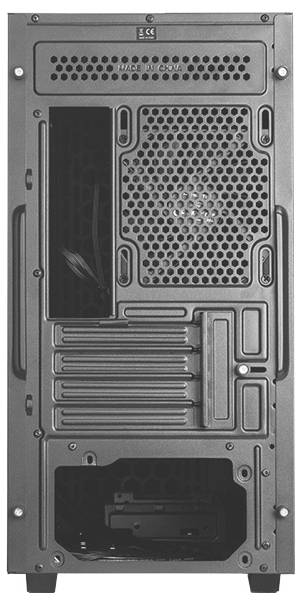 Chieftec AZ-01B-OP Mini-Tower PC-Gehäuse Schwarz-5