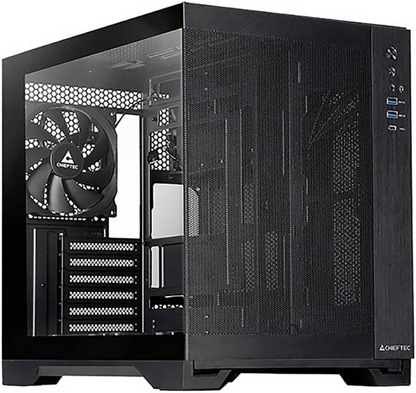 Chieftec GM-30B-M-OP HTPC PC-Gehäuse  Schwarz