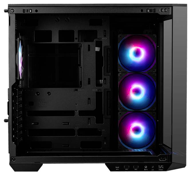 MSI MAG PANO 100R PZ Midi-Tower PC-Gehäuse Schwarz-1