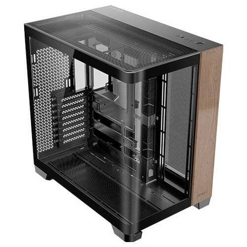 Antec C8 Full Tower PC-Gehäuse Schwarz, Transparent, Holz