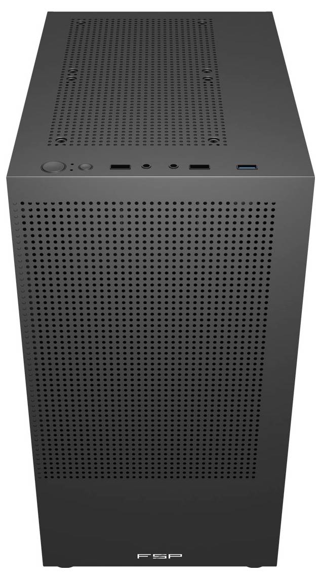 FSP Fortron POC0000240 Midi-Tower PC-Gehäuse Schwarz-3