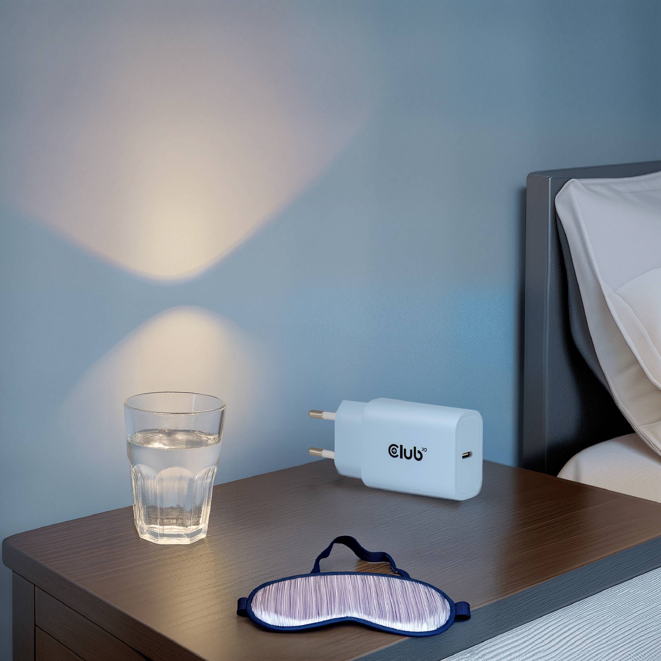 club3D CAC-3022 USB Ladegerät 30 W Blau Innenbereich-2