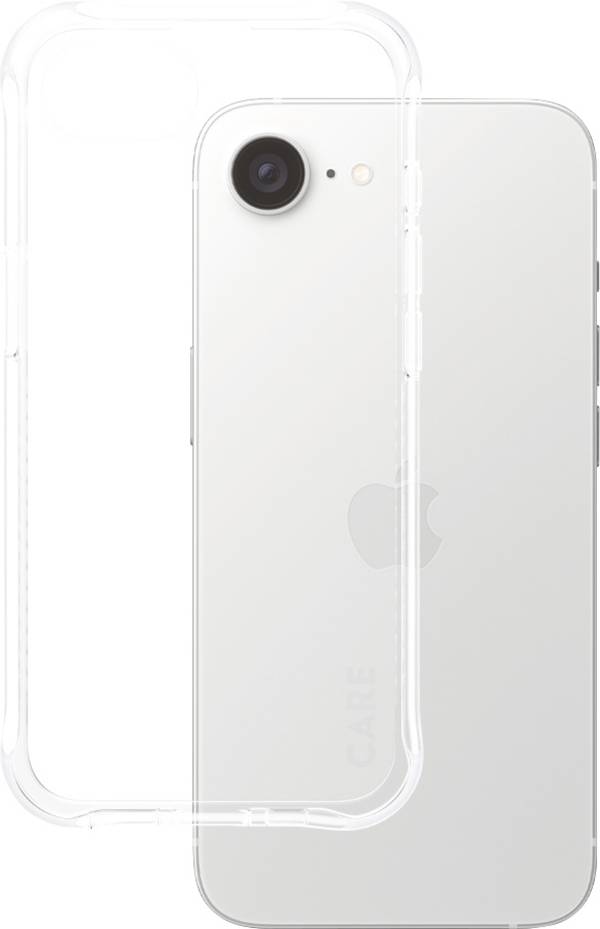 PanzerGlass Case Fashionable Samba Case Apple iPhone 16e Transparent Stoßfest CRRFSMBG29845