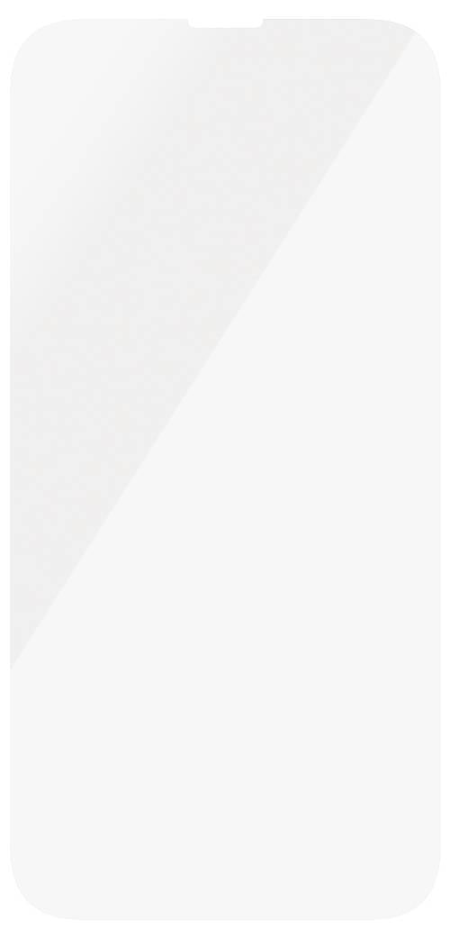 Ein stilisiertes Bild eines Smartphones-Displays, diagonal geteilt in zwei Farbtöne: oben hellweiß und unten lichtgrau.