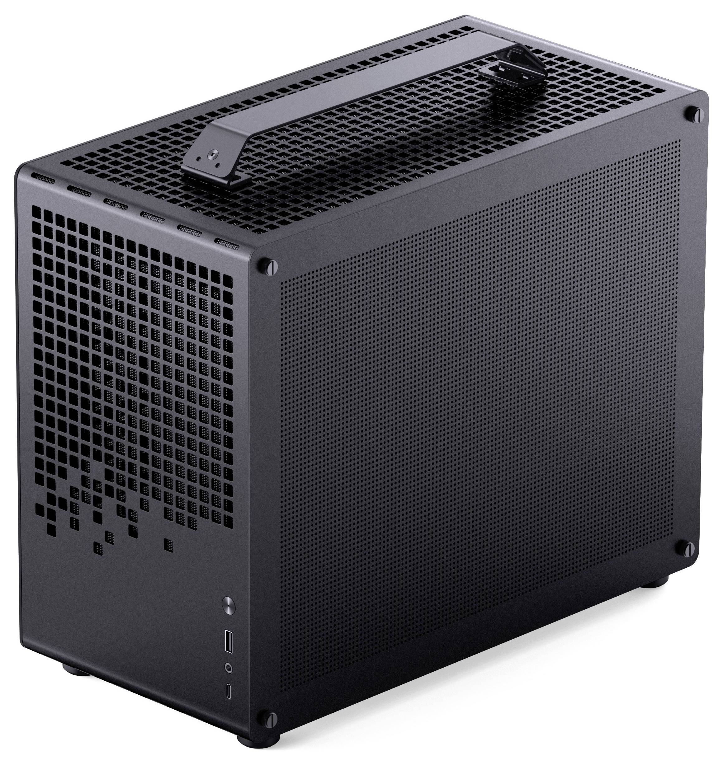 Jonsbo Z20 Micro-Tower Gehäuse, Gaming-Gehäuse, PC-Gehäuse Schwarz-4