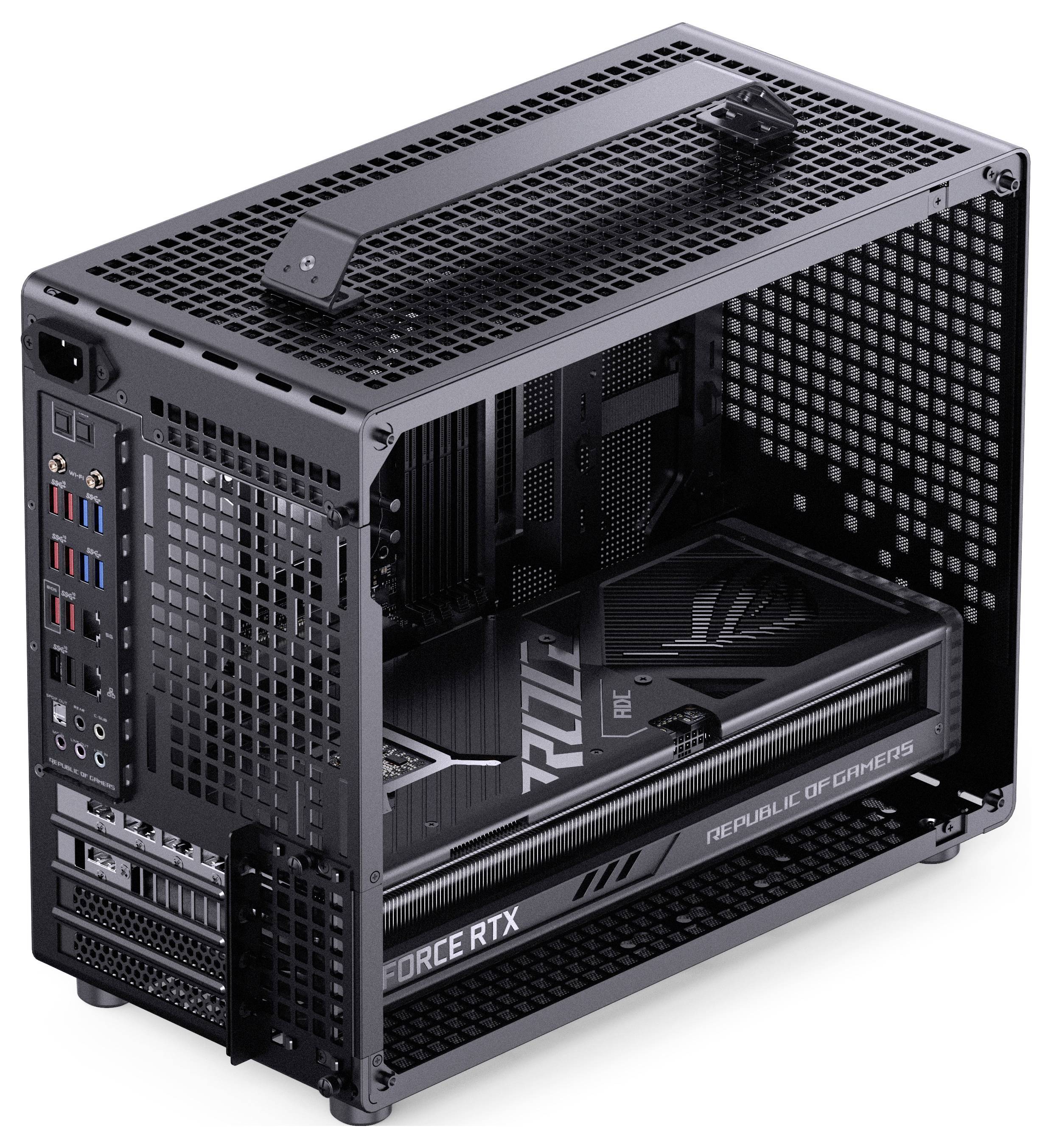 Jonsbo Z20 Micro-Tower Gehäuse, Gaming-Gehäuse, PC-Gehäuse Schwarz-5