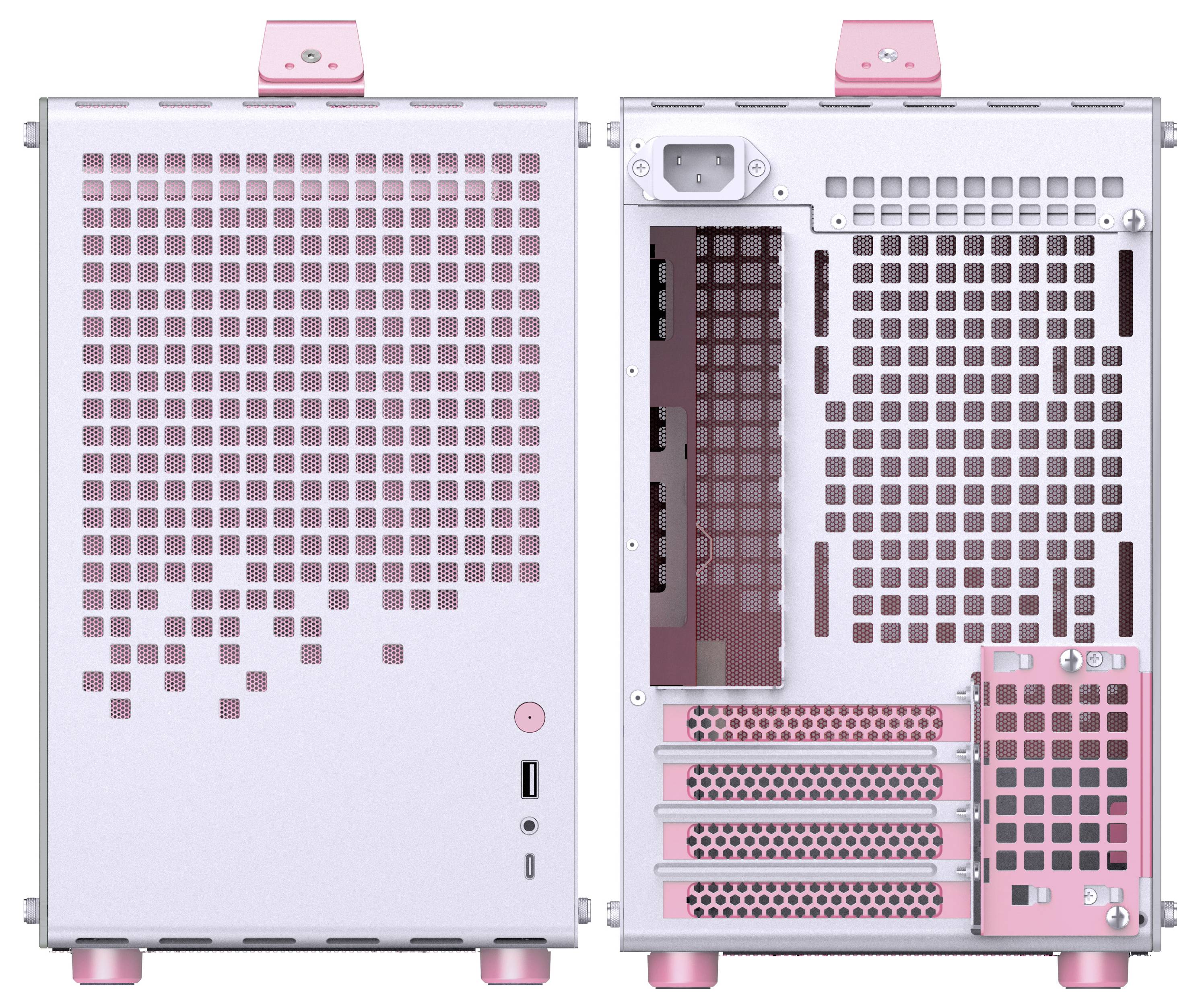 Jonsbo Z20 Micro-Tower Gehäuse, Gaming-Gehäuse, PC-Gehäuse Weiß-6