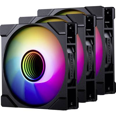 Phanteks PH-F120M25R_G2_DBK01_3P PC-Gehäuse-Lüfter Schwarz (B x H x T) 120 x 25 x 120 m-0