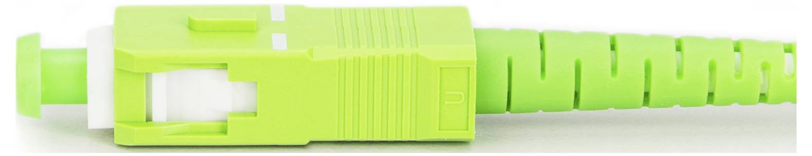 Digitus DK-2922A-05-SCA-SX Glasfaser LWL, Glasfaser Anschlusskabel 500 cm Weiß, Grün, Limettengrün, lime green [1x SC AP-3