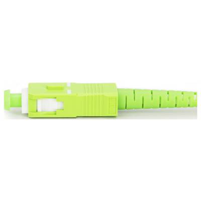 Digitus DK-2922A-05-SCA-SX Glasfaser LWL, Glasfaser Anschlusskabel 500 cm Weiß, Grün, Limettengrün, lime green [1x SC AP-3