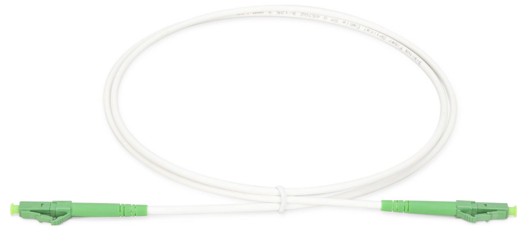 Digitus DK-2933A-05-LCA-SX Glasfaser LWL, Glasfaser Anschlusskabel 100 cm Weiß, Grün, Minz-Grün, Dunkel-Grün (seidenmatt-2