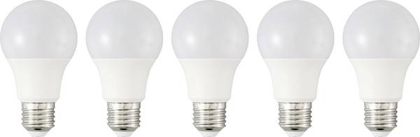 Sygonix SY-6829296 LED EEK A (A - G) E27 3.8 W = 60 W Warmweiß (Ø x H) 60 mm x 107 mm 5 St.