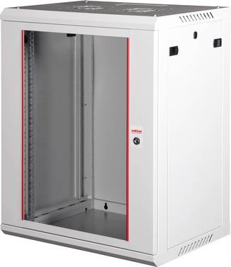 ROLINE 19-Zoll Wandgehäuse Basic Plus 18HE, 600x450 BxT grau