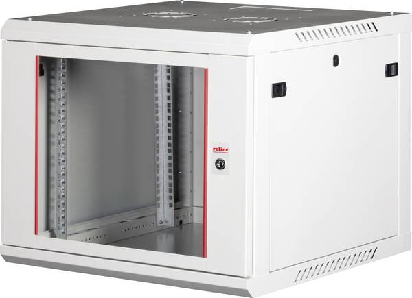 ROLINE 19-Zoll Wandgehäuse Basic Plus 9HE, 600x600 BxT grau