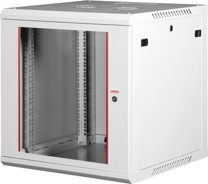 ROLINE 19-Zoll Wandgehäuse Basic Plus 12HE, 600x600 BxT grau