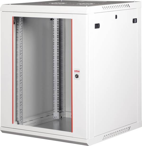 ROLINE 19-Zoll Wandgehäuse Basic Plus 15HE, 600x600 BxT grau