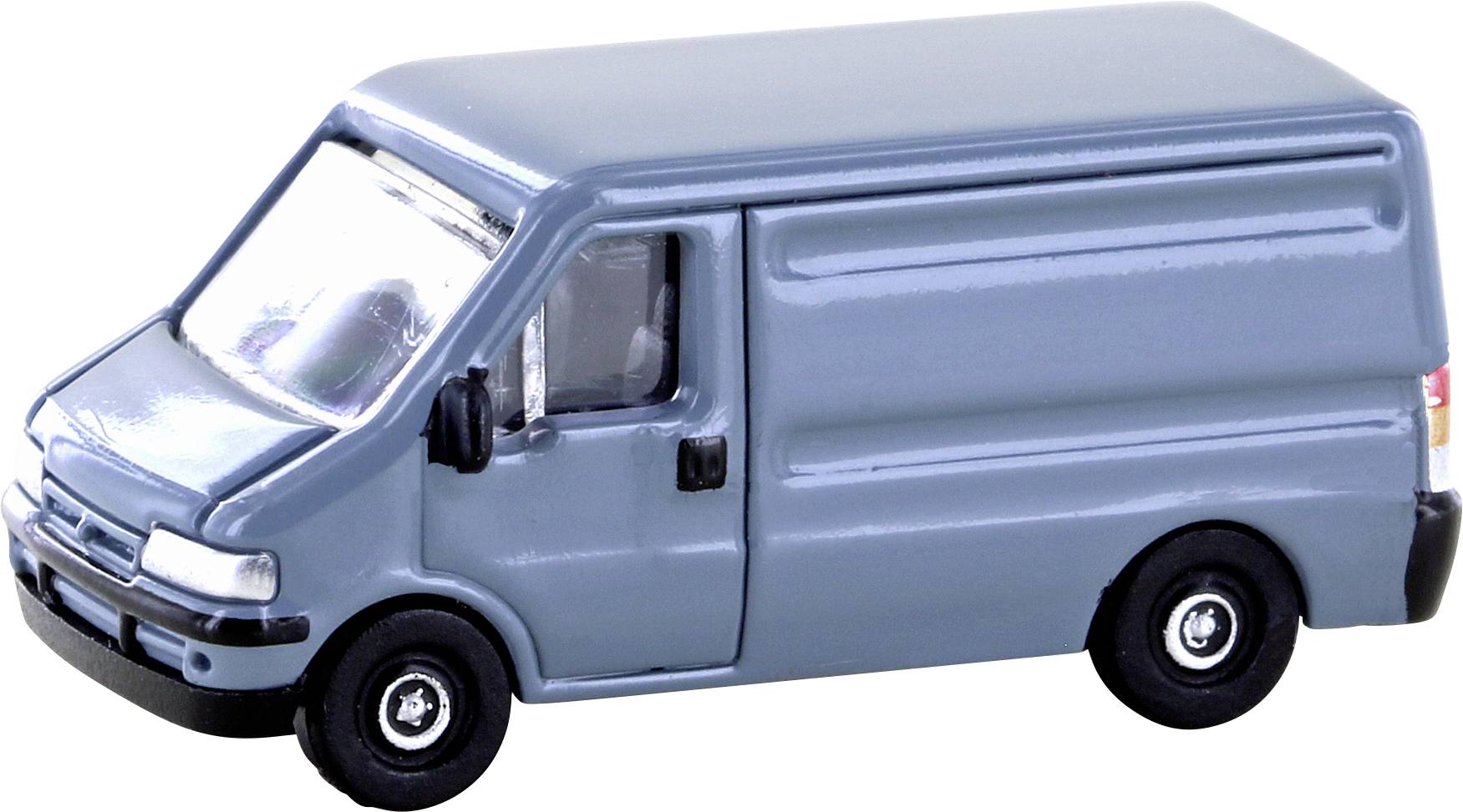 Minis by Lemke LC61214 N LKW Modell Fiat Ducato II Transporter, grau
