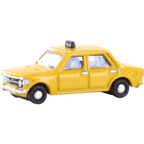 Minis by Lemke LC61515 N PKW Modell Fiat 128, Taxi, gelb