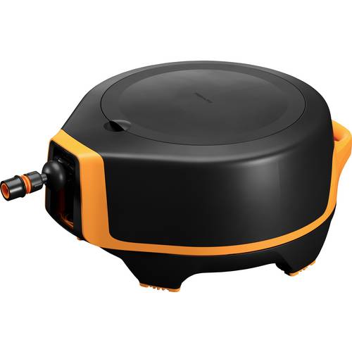 Fiskars 1067549 X-Series™ Waterwheel XL Schlauchtrommel 13 mm 25 m 1/2 Zoll 1 St. Schwarz, Orange