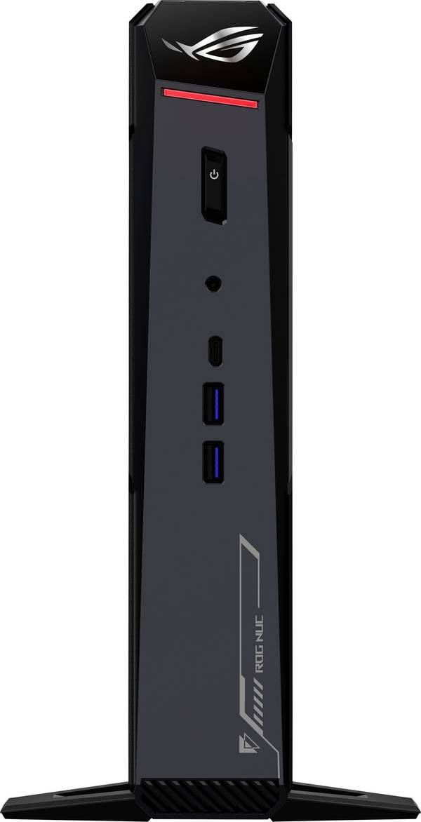 Asus Barebone NUC 15 ROG 2.5 cm (1 Zoll) Intel® Core™ Ultra 9 (Series 2) 275HX 5.4 GHz 12 GB RAM 1 TB SSD Intel Graphics Nvidia NVIDIA GeForce RTX 5070 Ti GDDR7 90AS00I1-M000C0