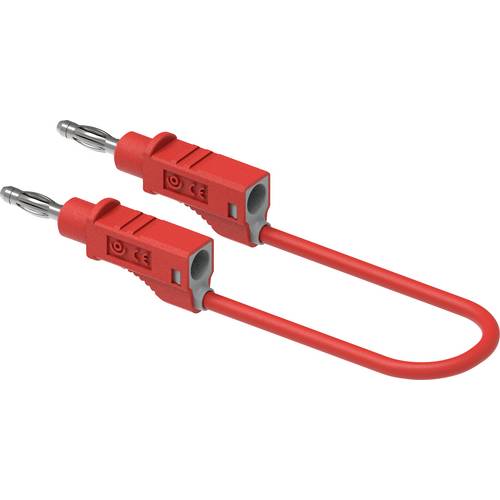 Thumbnail - Electro PJP 2112-CD1-100R Messleitung Bananenstecker 4 mm 100 cm Rot 1 St.