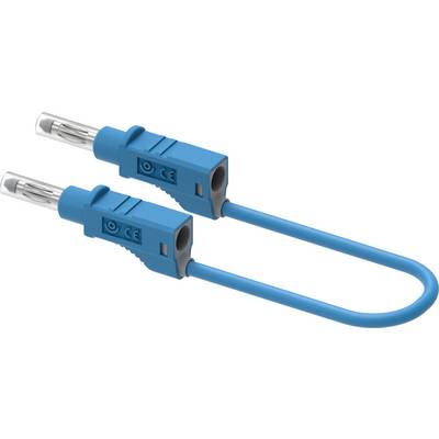 Electro PJP 2214/600V-CD1-25BL Messleitung Steckanschluss 4 mm 25 cm Blau 1 St.-0