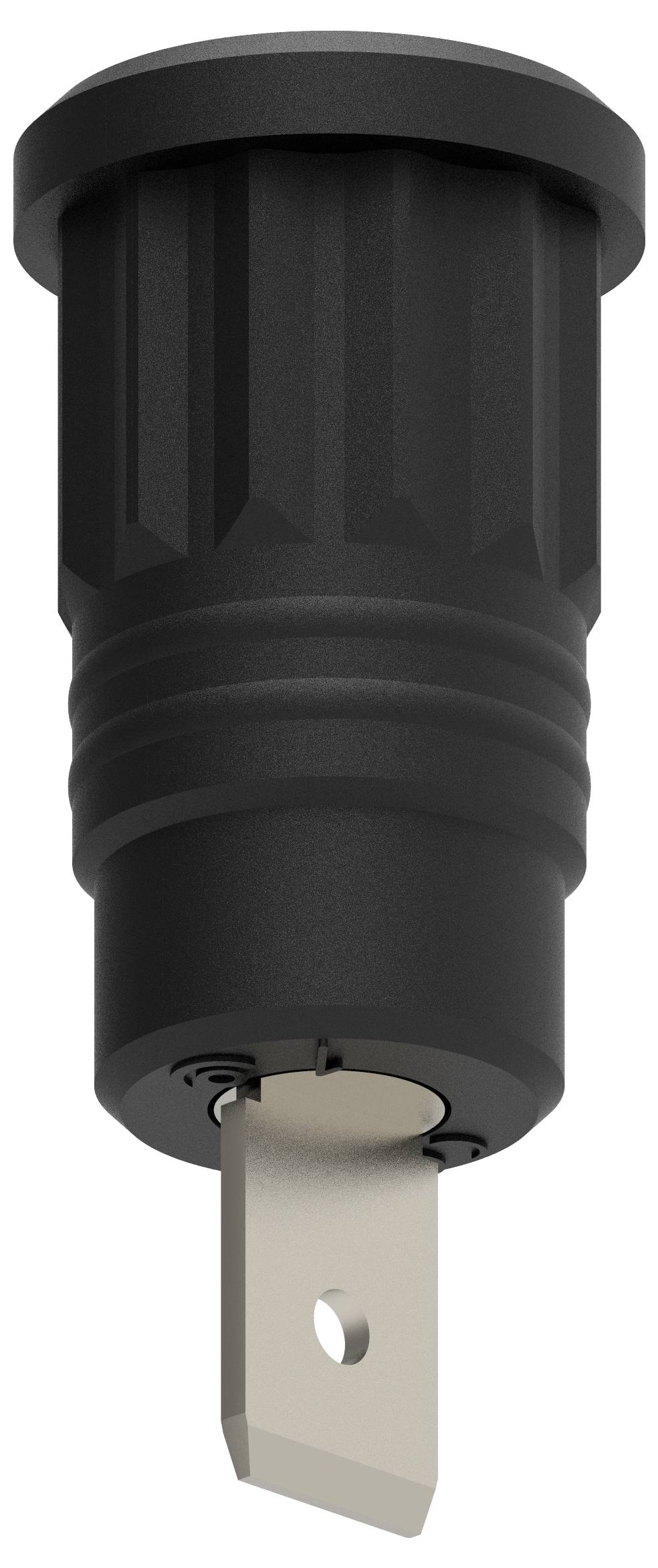 Electro PJP 3286-CD1-N Sicherheits-Einpressbuchse Schwarz 1 St.-2